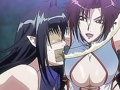 Hentai Babe Restrained And Receives Anal And Vaginal Stimulation