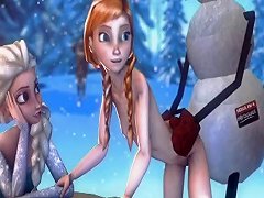 A Compilation Of 3d Sex Scenes Featuring Elsa And Anna From The Frozen Franchise On 48 Xhamster